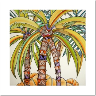 Palm tree Posters and Art